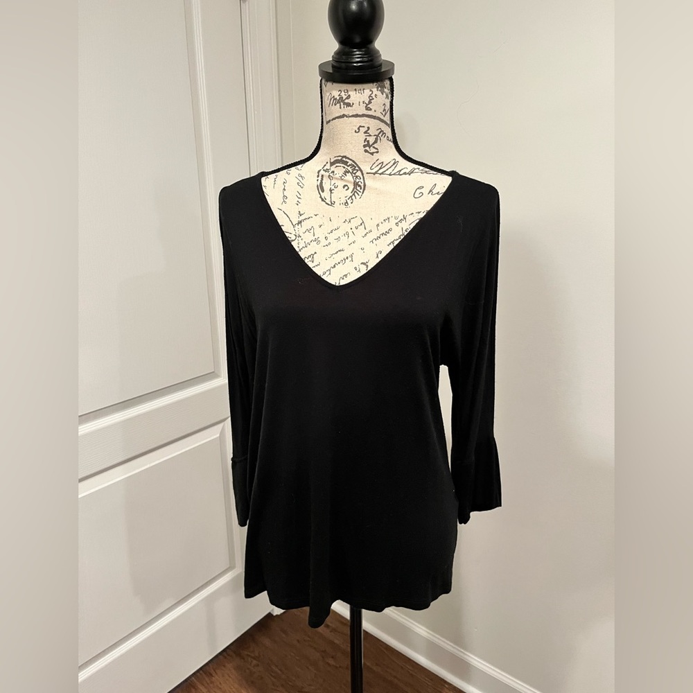 Black too with open arms, looks beautiful w jeans or colored pants